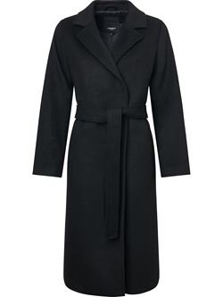 Alix Coat - Sort - Black